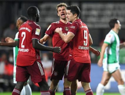 بايرن يواصل صدارة الدوري الألماني