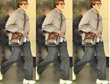 شارك أميتاب باتشان جمهوره بصورة معلقاً عليها "الطريق الي ال٨٠ 