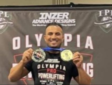 باسم القرنقوطي يحصد المركز الأول في بطولة مستر أولمبيا