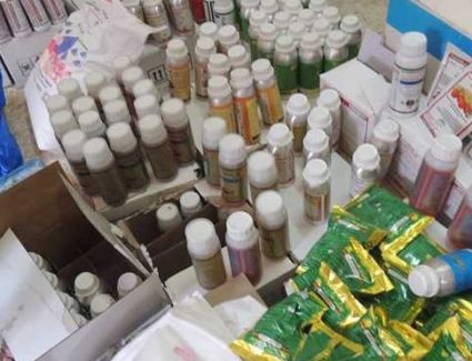 ضبط 10 أطنان من المبيدات الزراعية مجهولة المصدر بالغربية.. اعرف التفاصيل