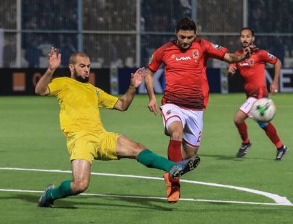 تعادل النادي الأهلي مع شبيبة الساورة 1/1