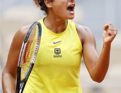 لاعبة المنتخب الوطني للتنس تتقدم ثمانية مراكز  في تصنيف محترفات التنس.. اعرف التفاصيل