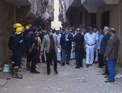 إنفجار أنبوبة بوتاجاز في منزل بالطالبية يسفر عن مصرع 3  وإصابة 8 أشخاص