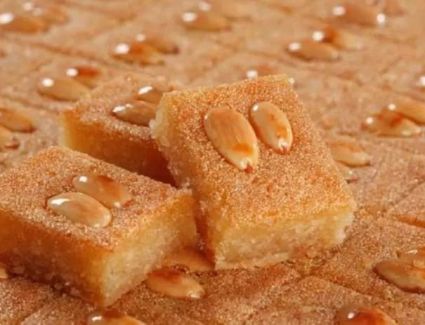 طريقة سهلة لتحضير بسبوسة جوز الهند بالمنزل