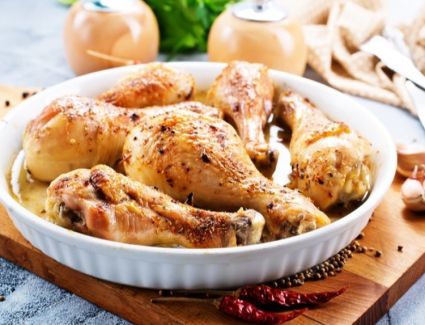 لمرضى السكر، طريقة تحضير الدجاج بزيت الزيتون