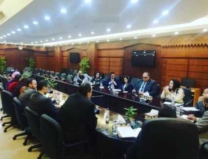 إجتماع تنسيقية الشباب بلجنة البيت العائلة المصرية