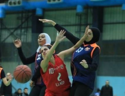 المارد الأحمر يهزم الشمس بدوري سوبر سيدات السلة