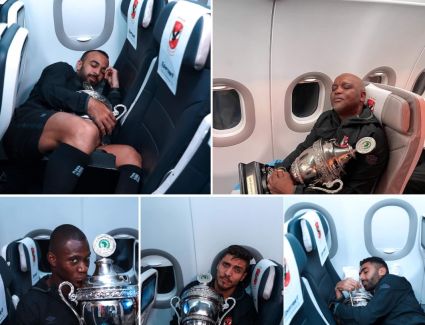 بعثة المارد الأحمر وصلت مطار القاهرة منذ قليل 