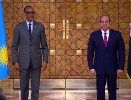 الرئيس السيسى ونظيره الرواندى يشهدان مراسم توقيع اتفاقيات التعاون المشترك