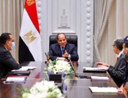 توجيهات رئاسية بشأن المشروعات التنموية على مستوى الجمهورية