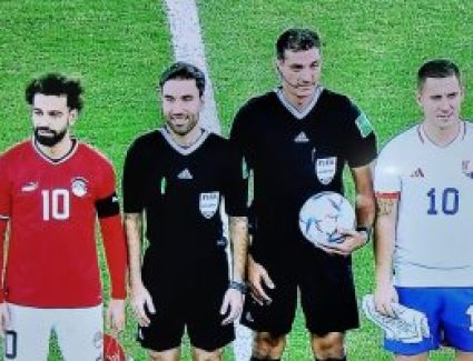 الفراعنة تهزم بلجيكا