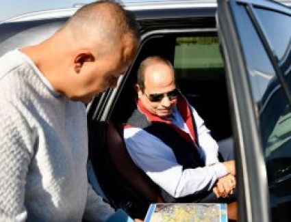 الرئيس السيسي يتفقد تطوير الطرق والمحاور بالقاهرة الكبرى