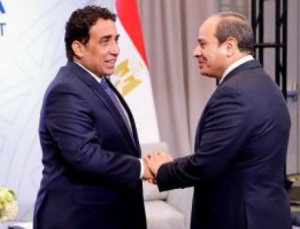 الرئيس السيسى يشدد على موقف مصر الثابت من دعم جهود المجلس الرئاسي الليبي برئاسة المنفى