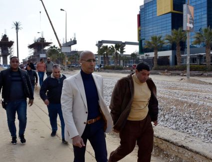  رئيس جهاز تنمية مدينة القاهرة الجديدة، بجولة تفقدية موسعة للمشروعات والمناطق المختلفة