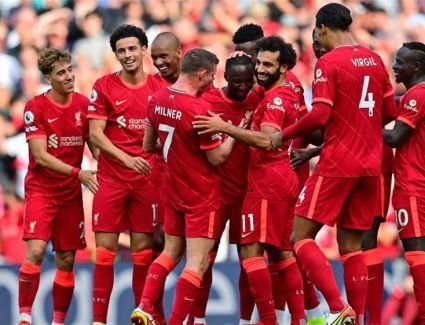ليفربول يقسو على ليدز يونايتد بسداسية في الدوري الإنجليزي