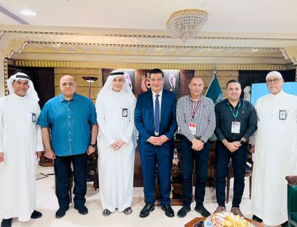 رئيس البعثة الرسمية لحج الجمعيات الأهلية يتابع كافة الخدمات والمزايا المقدمة للحجاج