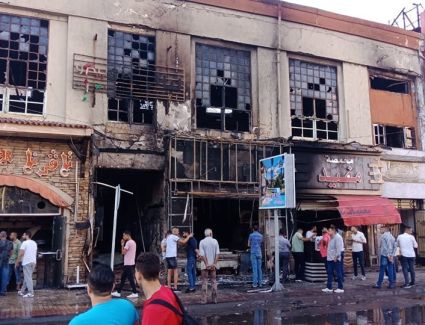 قرارات عاجلة من النيابة في واقعة حريق مطاعم محطة الرمل