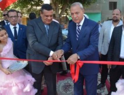 وزير التنمية المحلية ومحافظ القليوبية يفتتحان مشروعات بالقناطر الخيرية وشبرا الخيمة