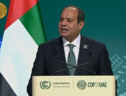الرئيس السيسي يهنئ الإمارات لتوليها رئاسة مؤتمر المناخ "كوب 28"