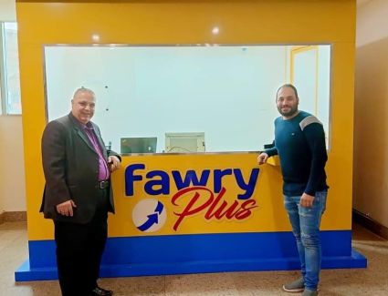 عدسة جريدة انباء الدوليه العربيه من داخل مقر مكتب الATM فورى بجهاز مدينة القاهره الجديده