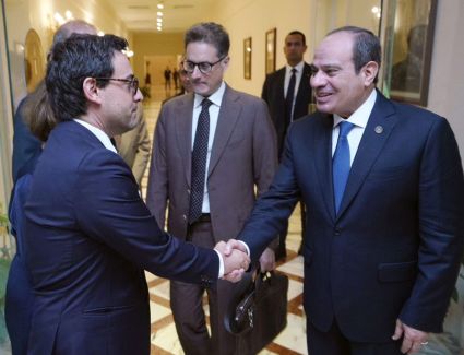الرئيس السيسي ووزير خارجية فرنسا يُؤكدان قوة ورسوخ الشراكة الإستراتيجية المصرية ـ الفرنسية