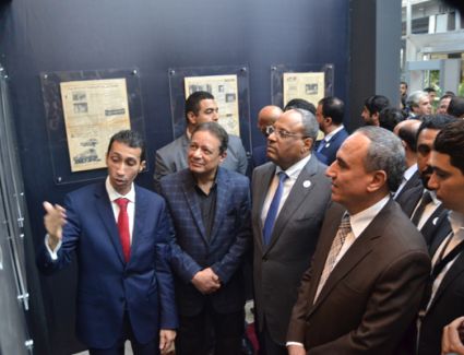 مؤتمر ومعرض الصور النادرة للشيخ زايد بمؤسسة الأهرام تمهيدا للاحتفالية الضخمة بمئويته