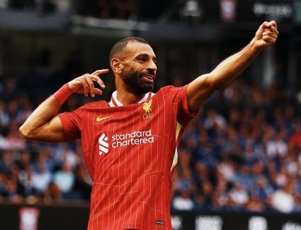 محمد صلاح يسجل هدف التعادل أمام أرسنال بالدوري الإنجليزي