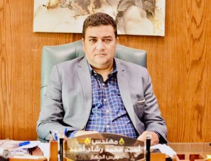 نائب رئيس حزب مصر الفتاة يهنئ رئيس جهاز التجمع الخامس