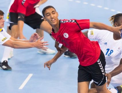 تقدم مصر على تايوان 18 / 15 في الشوط الأول لمونديال الناشئين لكرة اليد